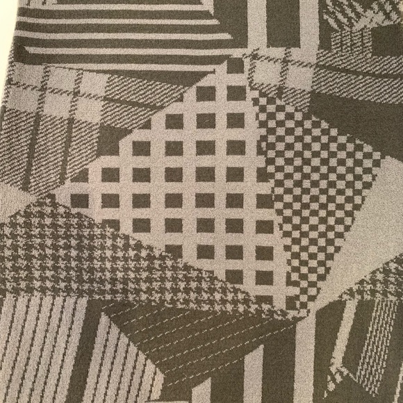 ALEXANDER McQUEEN Gray Combo Wool Dress Sz S - Picture 3 of 4